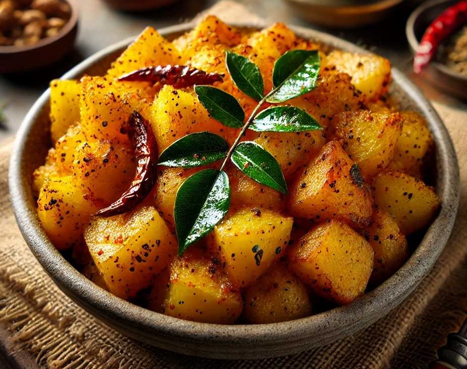 Bangala dumpa vepudu
( potato curry )